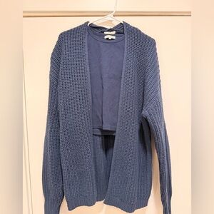 Z Supply Navy Blue Cardigan and Tank Set